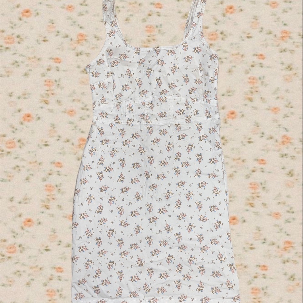 lolita floral coquette dress size small